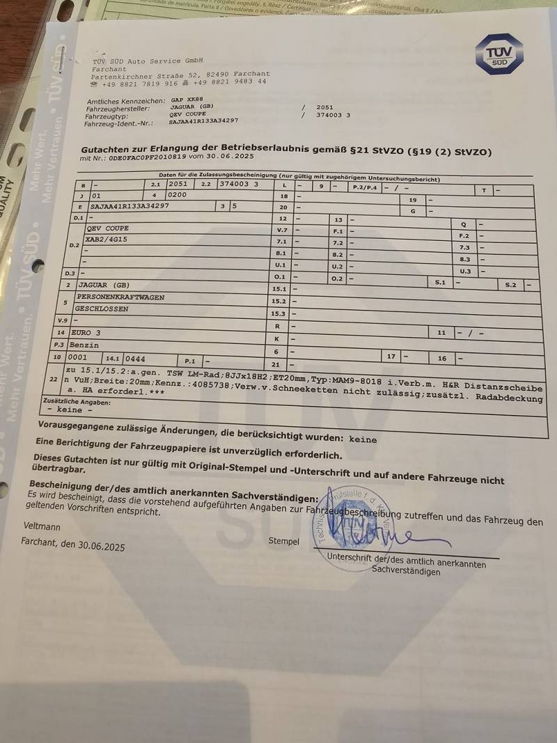 AZEV Proformarechnung 20.05.2025