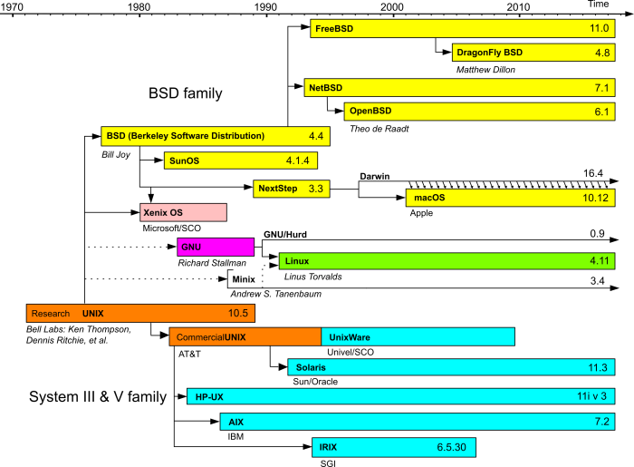 Der Unix-Stammbaum
